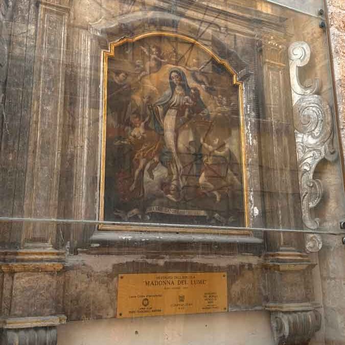 Madonna em Bari na Itália