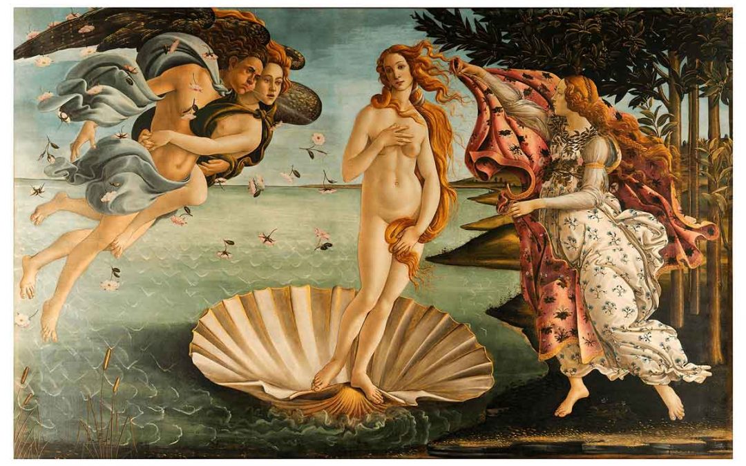 O Nascimento de Vênus de Sandro Botticelli