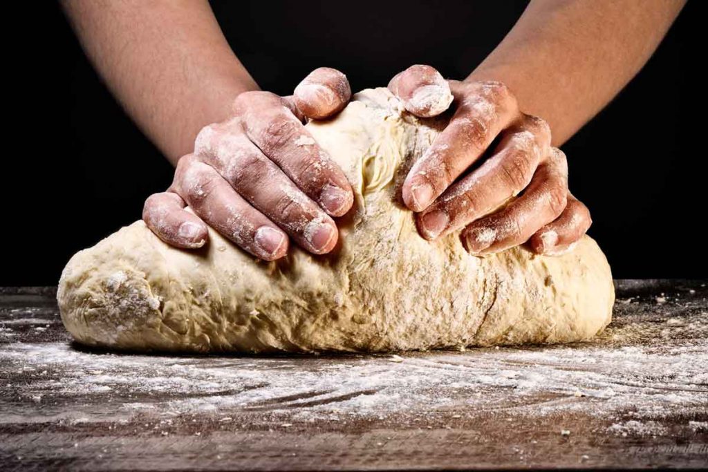 Massamadre do pão italiano