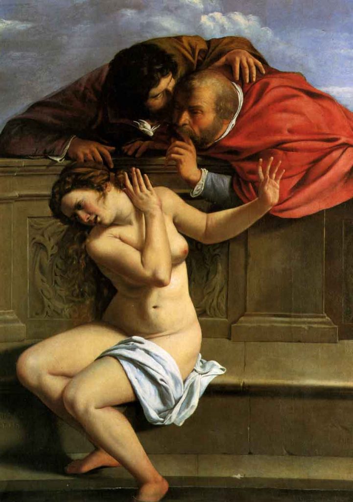 Susanna e i vecchioni de Artemisia Gentileschi