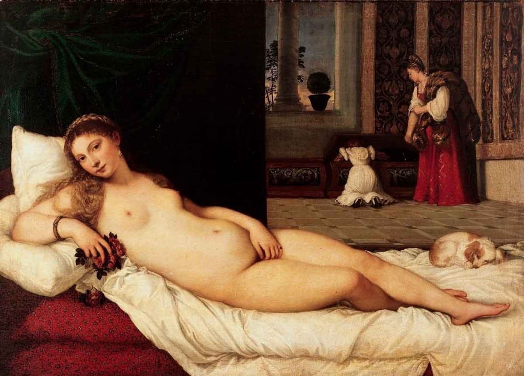 Venus de Urbino de Ticiano