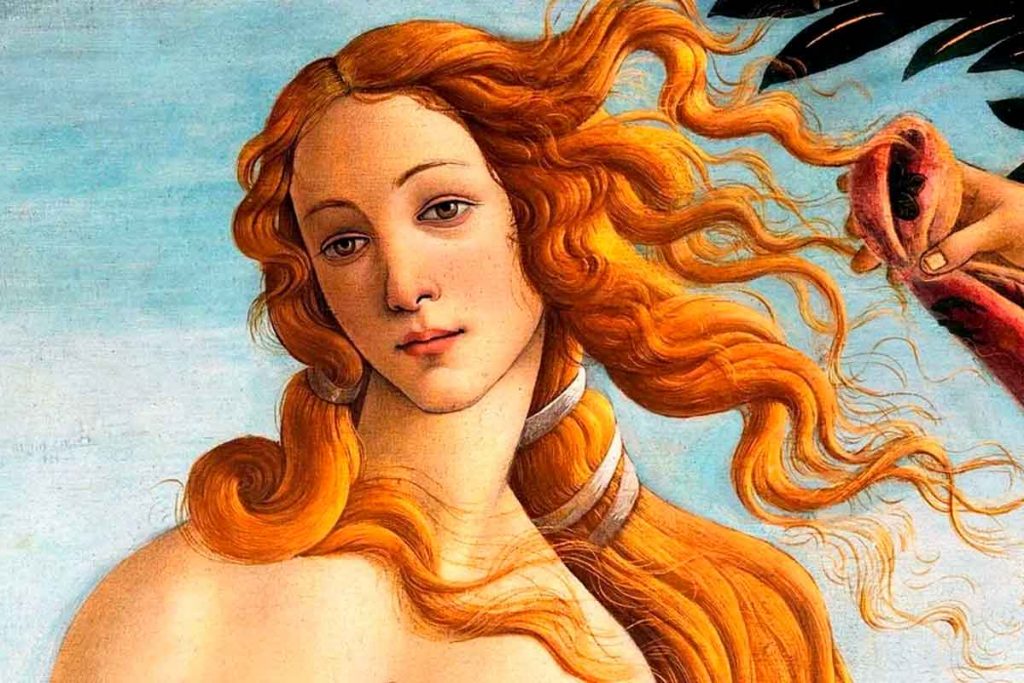 Venus Botticelli na IA