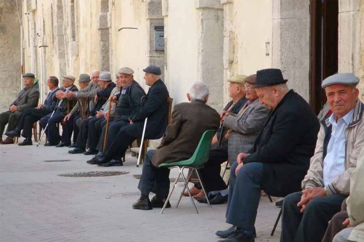 Envelhecimento da população na Itália
