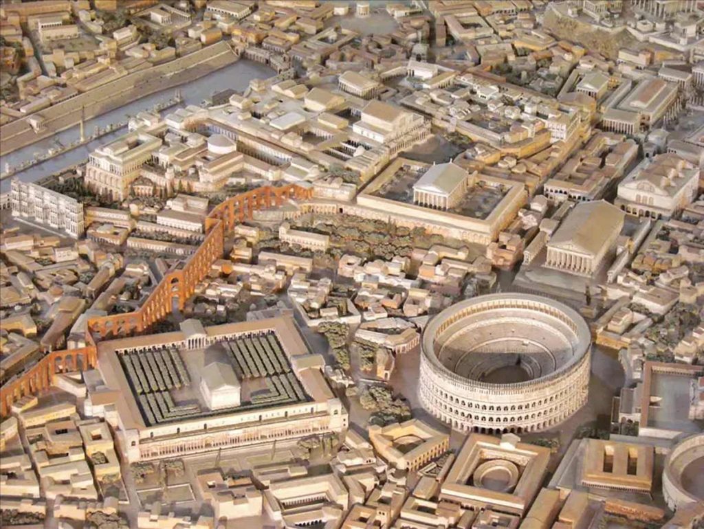 Roma antiga em 3D