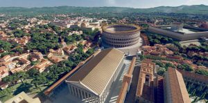 Roma reproduzida em 3D