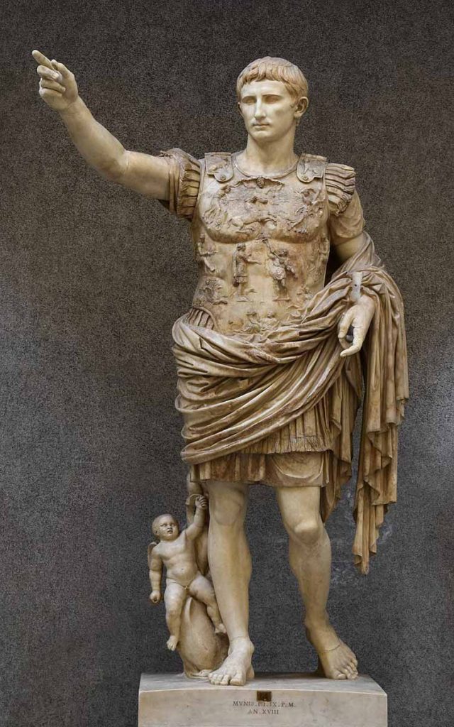 Estátua Imperador Augusto