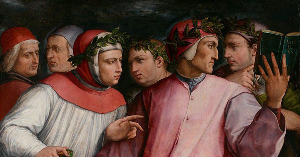 As três coroas da literatura italiana